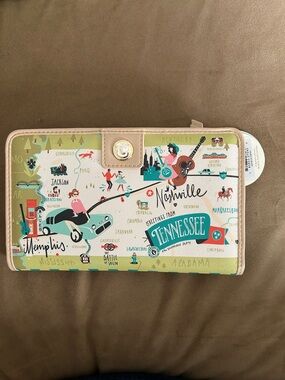 Spartina Tennessee Snap Wallet NWT